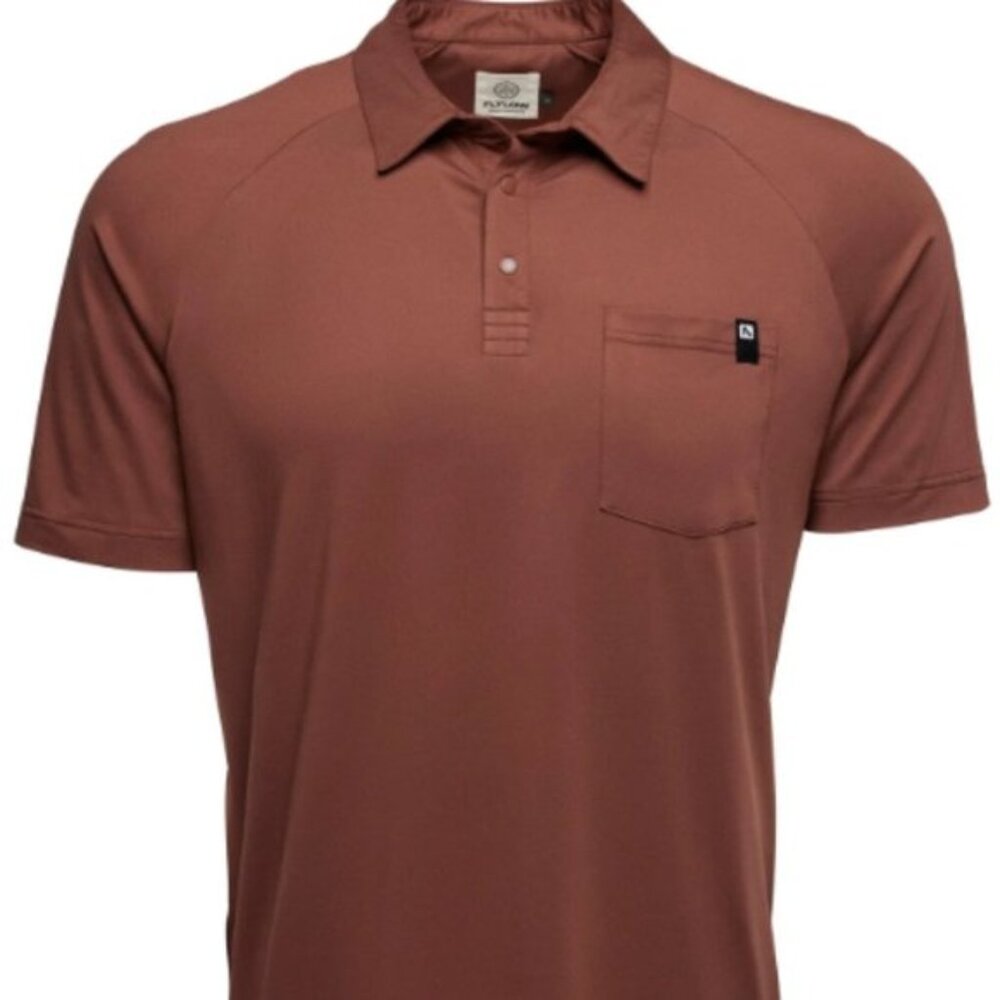 Flylow Lopez Tech Polo - Cinnamon